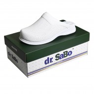 Beyaz Erkek Sabo Ortopedik Deri Terlik Beyaz Erkek Sabo Ortopedik Deri Terlik