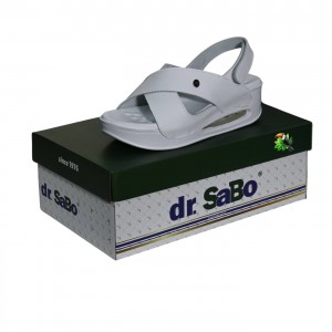 DR SABO Premium Hakiki Deri Ortopedik Kadın Sandalet | Yazlık Çapraz Bantlı Medikal Terlik