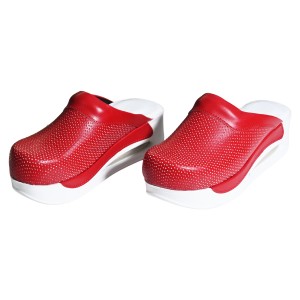 Kırmızı Airmax Bayan Sabo Terlik Orijinal Hakiki Deri