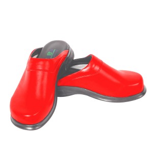 Kırmızı Aşçı Mutfak Terliği Ortopedik Deri Sabo Terlik (Kadın ve Erkek) Kırmızı Aşçı Mutfak Terliği Ortopedik Deri Sabo Terlik (Kadın ve Erkek)