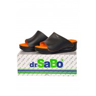 SİYAH TASARIM HARİKASI DERİ ORTOPEDİK KADIN SABO TERLİK SİYAH TASARIM HARİKASI DERİ ORTOPEDİK KADIN SABO TERLİK