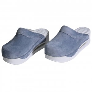 DR SABO Hakiki Deri Süet El Yapımı Ortopedik Sabo Terlik Rahat Günlük Konfor