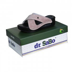 DR SABO Premium Hakiki Süet Deri Çapraz Bantlı Yazlık El Yapımı Kadın Terliği Pudra