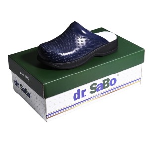 Lacivert Ortopedik Hakiki Sabo Terlik Drsabo