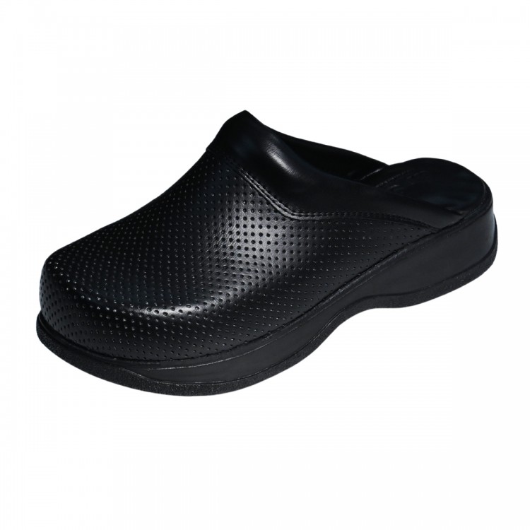 Siyah Ortopedik Hakiki Sabo Terlik Drsabo