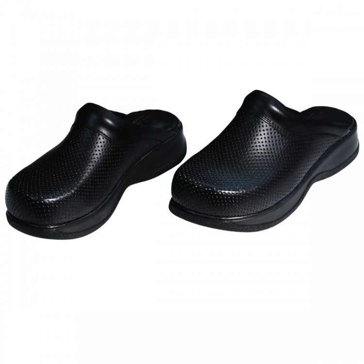 Siyah Ortopedik Hakiki Sabo Terlik Drsabo