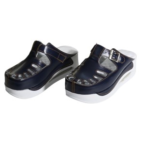 LACİVERT DERİ ORİJİNAL ORTOPEDİK KADIN SABO TERLİK LACİVERT DERİ ORİJİNAL ORTOPEDİK KADIN SABO TERLİK