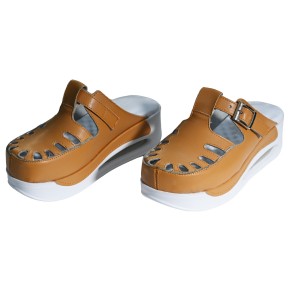 TABA DERİ ORİJİNAL ORTOPEDİK BAYAN SABO TERLİK