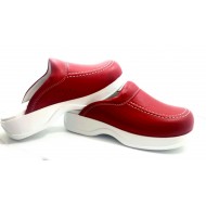 Kırmızı Dikişli Sabo Terlik Hakiki Deri Ortopedik Drsabo Kırmızı Dikişli Sabo Terlik Hakiki Deri Ortopedik Drsabo