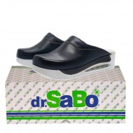 Sabo Terlik Bayan Siyah Ortopedik Deri Airmax             Sabo Terlik Bayan Siyah Ortopedik Deri Airmax