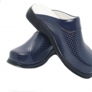 Lacivert Erkek Sabo Ortopedik Deri Terlik  Lacivert Erkek Sabo Ortopedik Deri Terlik