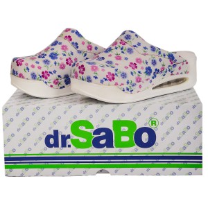 Çiçekli Airmax Bayan Sabo Terlik Orijinal Hakiki Deri